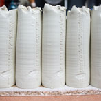 Albert Montserrat at work in his studio